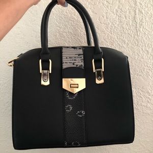 Brand new snake skin print bag